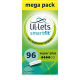 Lil-Lets Super Plus Tampons X 96 zonder applicator | 6 verpakkingen van 16 | Heavy Flow