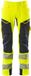 Mascot Accelerate Safe Broek met kniezakken 19279-510 - hi-vis geel/donkermarine - C60