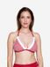 Joop! Triangel-Bikini-Top Streifen Gardenia AOP