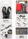 Nite Ize KnotBone Bungee Spanhaak Zwart 71CM