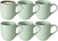Boltze Koffiemokken Paris - Keramiek - mintgroen - 300 ml