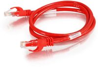 CablesToGo C2G 25ft Cat6 550MHz Snagless Crossover Cable Rood