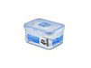 LocknLock PP Classic voorraaddoos, 470 ml, 135 x 102 x 68 mm, 100% lucht- en waterdicht, slim sluitsysteem, vershouddoos voor koelkast en vriesvak