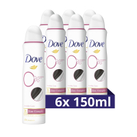 Dove Aanbieding: Dove 0% deodorant Invisible (6x 150 ml)