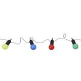 HOME DECO FACTORY Bright Solar Garland 20 Multicolored LEDs, 5m, Multicolor