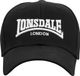 Lonsdale London Wigston Cap Zwart Katoen Unisex