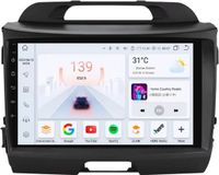 Happiq Autoradio avec Bluetooth et CarPlay pour Kia Sportage 3 (2011-2016)