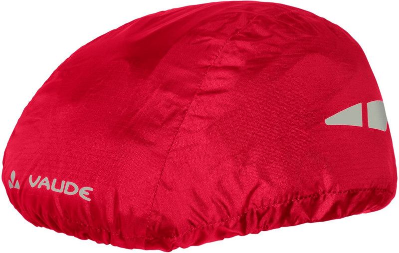 Vaude Helmet Raincover rood - 4052285449407