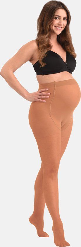 Mamsy - Half-sheer 40den Zwangerschapspanty 40den - Naturel - M