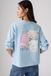 Levi's Graphic Vintage T-shirt met lange mouwen - Dames - L - Blauw / Meet Me At The Lodge Angel Falls