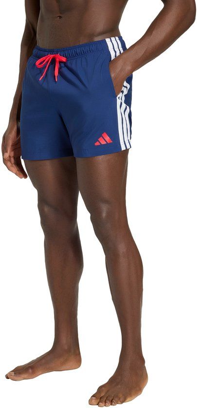 Adidas Sportswear 3-Stripes Zwemshort 5-Inch - Heren - Blauw