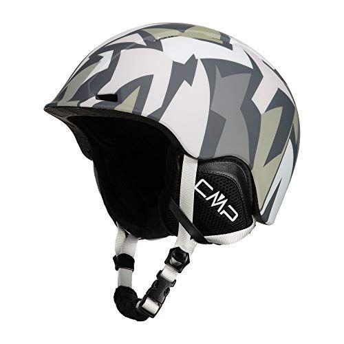 CMP Xa-4 Skihelm en snowboardhelm, uniseks, voor volwassenen, antraciet-wit, XL