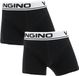 Vingino BOYS BOXER (2-PACK) Boxershort - Maat 110/116 - Deep Black