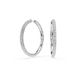 Swarovski 5754156 Dextera Round Creolen Metall Frauen Weiß Swarovski Kristall
