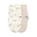 Ingenuity SwaddleMe Monogram Collection Baby Swaddle, 100% katoen, verbetert de slaap en kalmeert schrikreflex, 0-3 maanden, zakvouwontwerp voor eenvoudige veranderingen, 1,0 TOG, 2-pack - Born Free