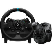 Logitech G923 TRUEFORCE Racing Wheel and Pedals for Xbox & PC with Driving Force Shifter