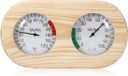 OEM NCD E-Commerce Handel GmbH 2-in-1 houten sauna-hygrometer/thermometer