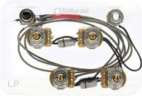 DiMarzio GW2101 Les Paul® Wiring Harness Straight Toggle Switch and 500k Long Shaft Pot