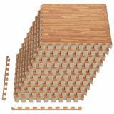 vidaXL Vloermatten Hout EVA Schuim