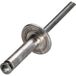 Gostar Rivet Aveugle Éclaté Aluminium Tige Acier Tête Large 4x12 - 100 Pièces