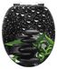 StarTech Toiletbril - Universeel toiletdeksel - Hout - Automatische zachte sluiting - Open voorkant - Antibacterieel - Stabiel