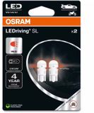 Osram LEDriving SL Serie - LED-lamp Vervanging - W5W - Rood