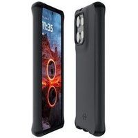 Mobilis SPECTRUM_R - Achterzijde behuizing voor mobiele telefoon - robuust - antimicrobieel, 100% hergebruikt - Impacthane - zwart - voor Motorola Edge 50 Neo