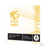 D'Addario NS511 Elektrische Cello enkele snaar 'A' meervoudig gedraaide stalen kern medium