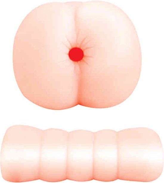 EIS Realstuff Smooth Pussy To-Go Masturbator - Beige