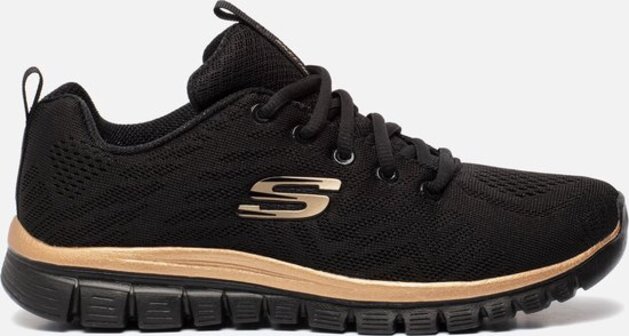 Skechers Graceful Get Connected sneakers - zwart - maat 41