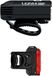 Lezyne Fusion Drive 500+ / Zecto Drive 200+ Lichtset Zilver 500 / 200 Lumens