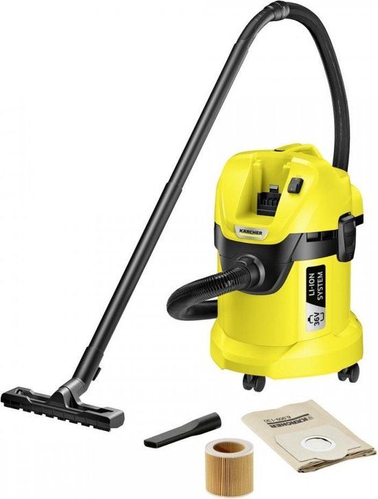 Kärcher WD 3 Battery - Alleszuiger - Exclusief accu (36 V) en lader