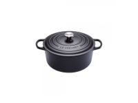 Le Creuset Signature Braadpan - 20cm - Noir - Rond