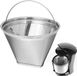 Filtre à café sans marque - Acier inoxydable réutilisable - Taille 4 pour 8-12 tasses