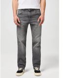 Wrangler Frontier Jeans Heren 28W x 32L Straight Fit Katoen dk.gray