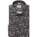 Seidensticker Chemise coupe droite marron, imprimé