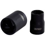 KS Tools 9133867 9133867 Carré massif 10 mm (3/8 pouce) Douille à choc 17,0 mm 3/8 17 mm 3/8 (10 mm)