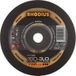 Rhodius FT38 201113 jeu de disques de coupe 25 pc. acier inoxydable, acier