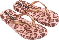 Ipanema Animal Print Beige Gold Dames Slippers - Maat 37