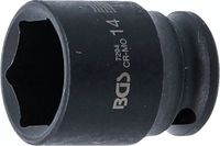 BGS technic BGS Kracht Dopsleuteldop zeskant - 1/4 - 14 mm