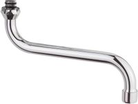 KIRCHHOFF S-Uitloop - 3/4" x 200 mm - Met Straalregelaar - O-Ring