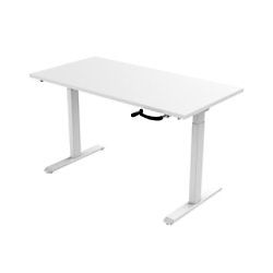 Euroseats Zit-sta werkstation wit 1800 x 800 x 685-1165 mm