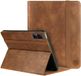 Rosso Element Hoes Geschikt voor Xiaomi Redmi Pad SE | Book Case | Volledige bescherming | Elastische band | Sleep/Wake functie | Met Penhouder | Verstelbare standaard | Bruin