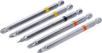 BGS Do it yourself BGS Bitset - 5-delig - Extra Lang (110 mm) - PH, PZ & Sleuf