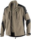 ACTIVIQ Kübler ACTIVIQ Werkjas Heren Zandbruin Zwart 4XL