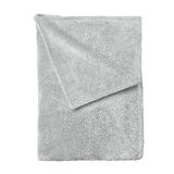 Homemania Acciaio-plaid deken voor sofa, bed, slaapkamer, grijs, van microvezel, 150 x 200 cm
