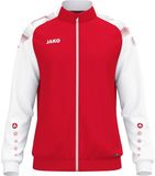 Jako Sonic Polyestervest Kinderen - Rood / Wit | Maat: 152