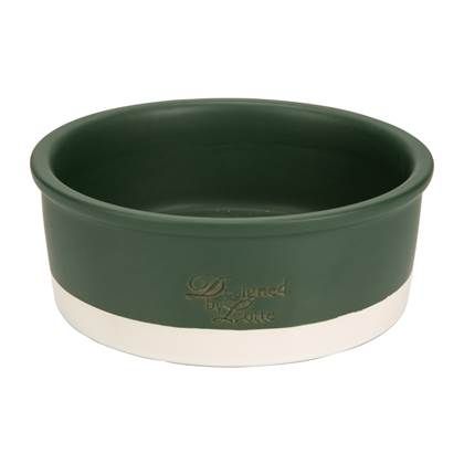 Designed by Lotte By Lotte Joa Voerbak Kat - Groen - Keramiek