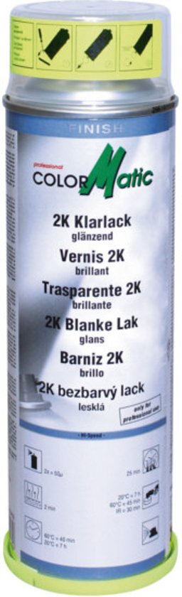 Motip ColorMatic Professional 2k blanke lak hoogglans - 500 ml.