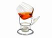 Vin Bouquet FIA 269 brandy verwarmer met roestvrij stalen houder accessoires likeur